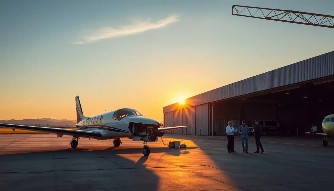 Como funciona a indenização em caso de perda total da aeronave