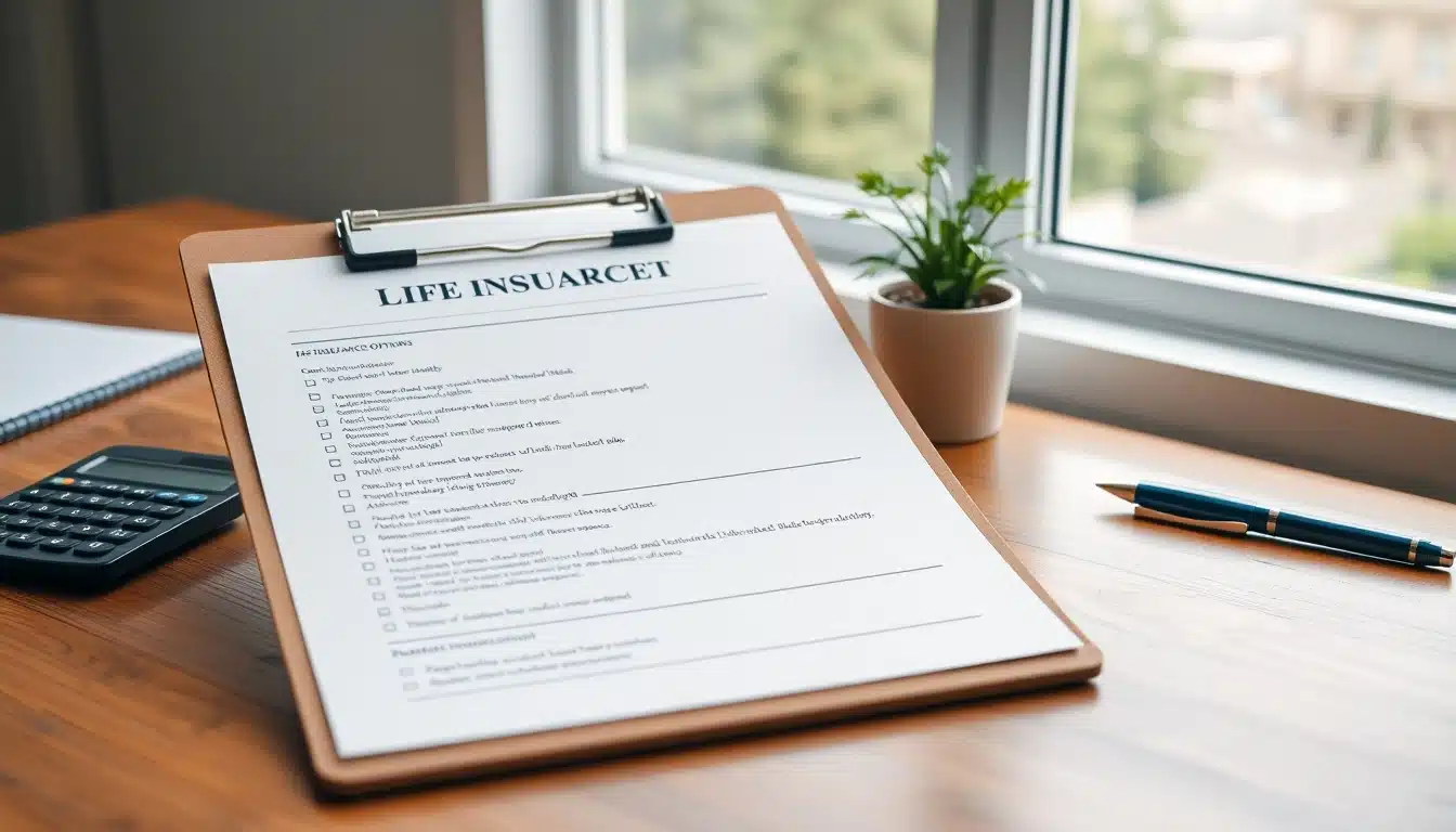 Seguro de vida: melhor custo-benefício — checklist